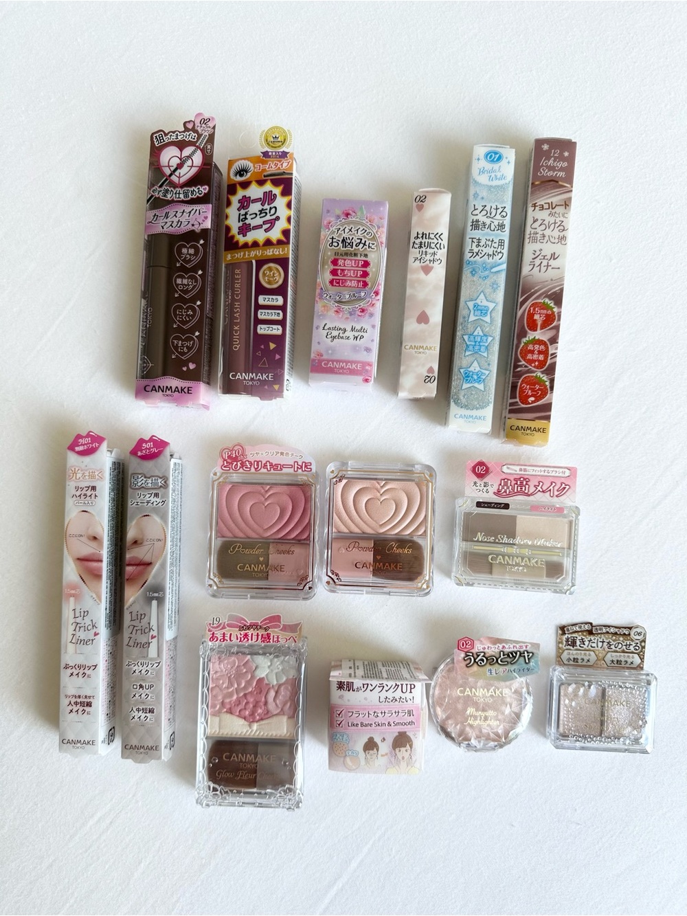 🆕 CANMAKE Tokyo Makeup 15 pices